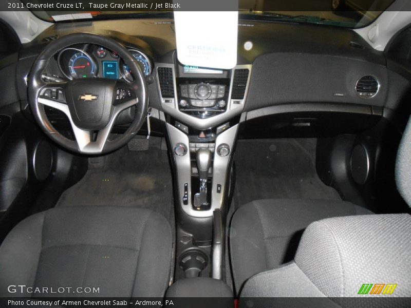 Taupe Gray Metallic / Jet Black 2011 Chevrolet Cruze LT