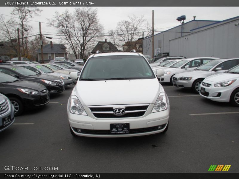 Cosmic White / Gray 2007 Hyundai Entourage GLS