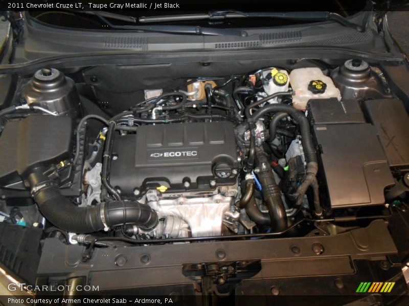 Taupe Gray Metallic / Jet Black 2011 Chevrolet Cruze LT