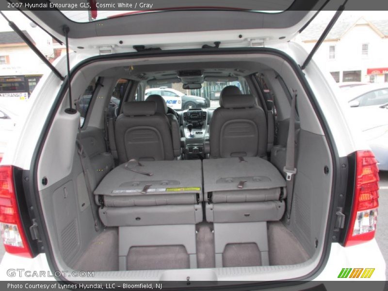 Cosmic White / Gray 2007 Hyundai Entourage GLS