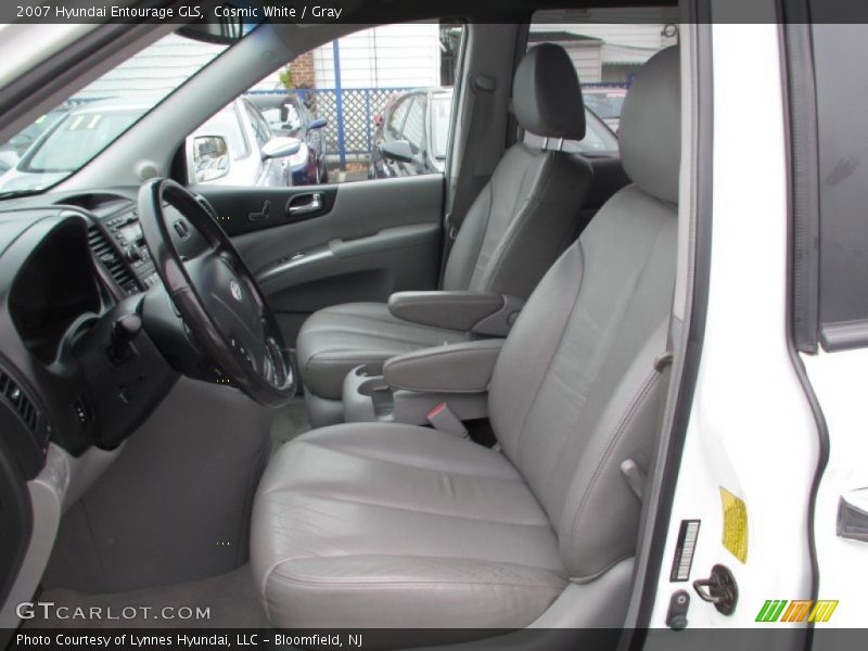 Cosmic White / Gray 2007 Hyundai Entourage GLS