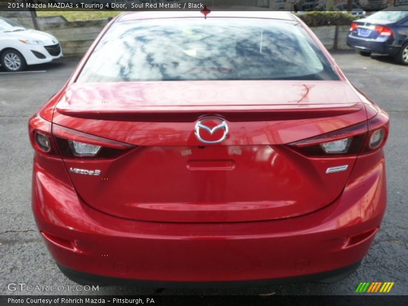 Soul Red Metallic / Black 2014 Mazda MAZDA3 s Touring 4 Door