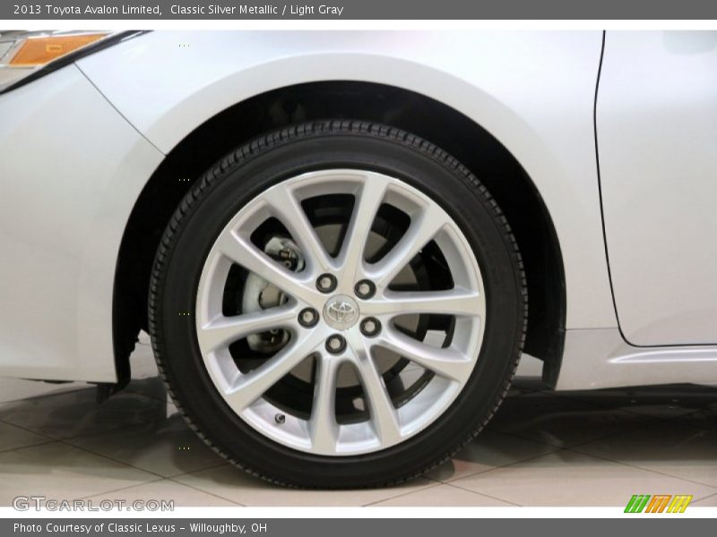 Classic Silver Metallic / Light Gray 2013 Toyota Avalon Limited