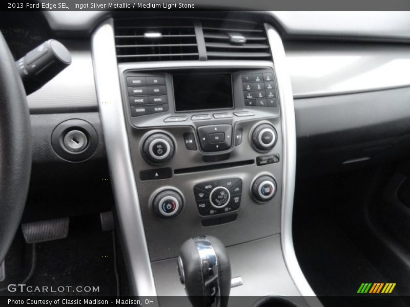Ingot Silver Metallic / Medium Light Stone 2013 Ford Edge SEL