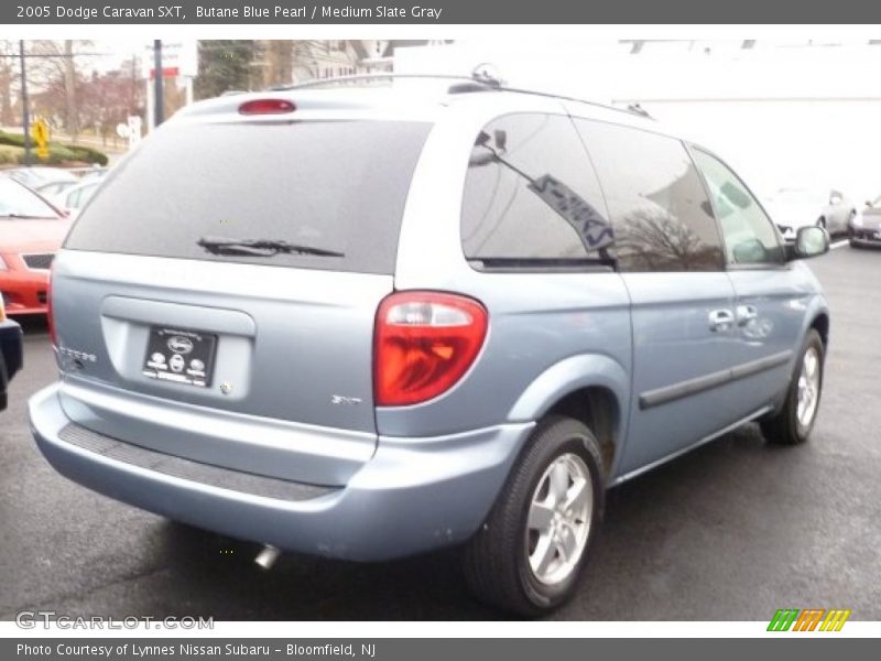 Butane Blue Pearl / Medium Slate Gray 2005 Dodge Caravan SXT