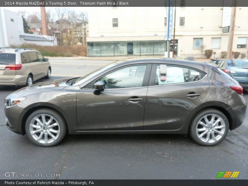  2014 MAZDA3 s Touring 5 Door Titanium Flash Mica