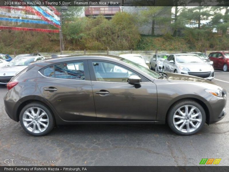 2014 MAZDA3 s Touring 5 Door Titanium Flash Mica
