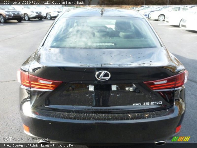 Obsidian Black / Black 2014 Lexus IS 250 F Sport AWD