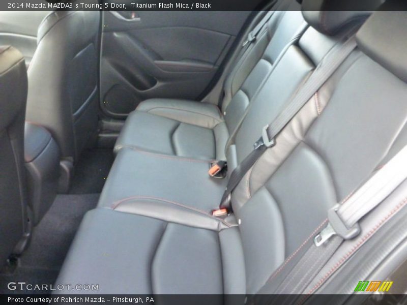 Rear Seat of 2014 MAZDA3 s Touring 5 Door
