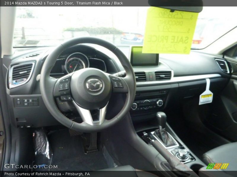 Dashboard of 2014 MAZDA3 s Touring 5 Door