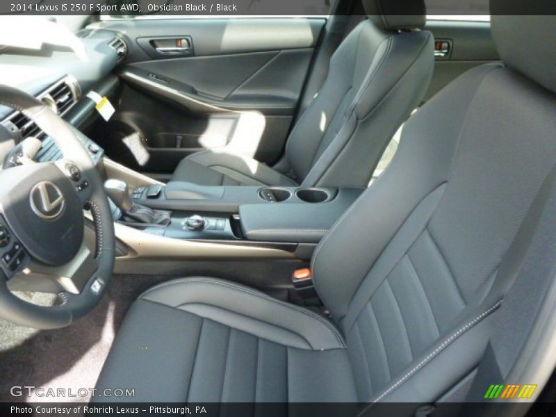 Obsidian Black / Black 2014 Lexus IS 250 F Sport AWD