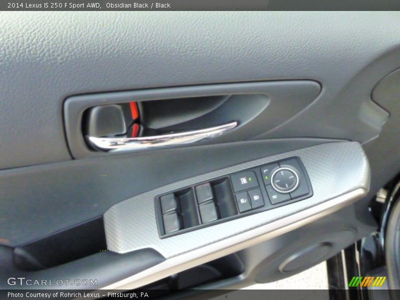 Obsidian Black / Black 2014 Lexus IS 250 F Sport AWD