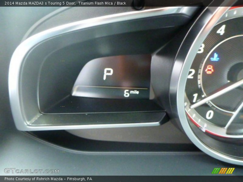 Titanium Flash Mica / Black 2014 Mazda MAZDA3 s Touring 5 Door