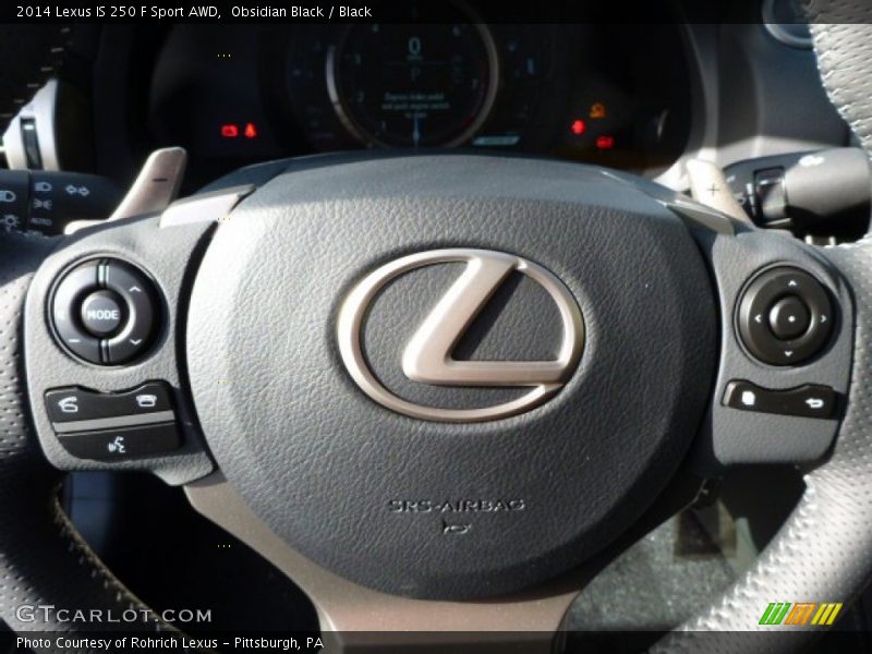 Obsidian Black / Black 2014 Lexus IS 250 F Sport AWD