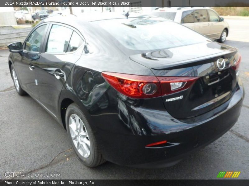 Jet Black Mica / Black 2014 Mazda MAZDA3 i Grand Touring 4 Door