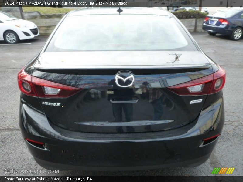 Jet Black Mica / Black 2014 Mazda MAZDA3 i Grand Touring 4 Door