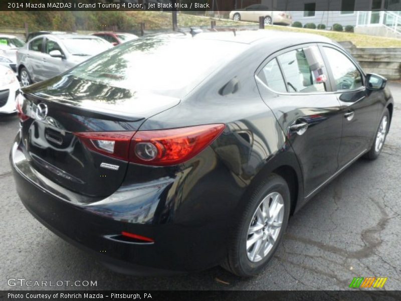 Jet Black Mica / Black 2014 Mazda MAZDA3 i Grand Touring 4 Door
