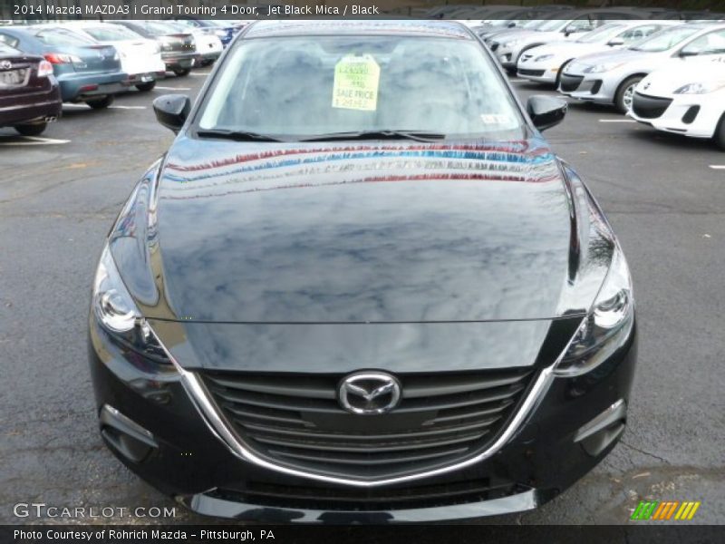 Jet Black Mica / Black 2014 Mazda MAZDA3 i Grand Touring 4 Door