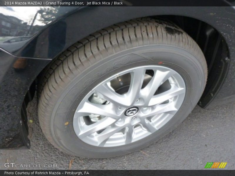 Jet Black Mica / Black 2014 Mazda MAZDA3 i Grand Touring 4 Door