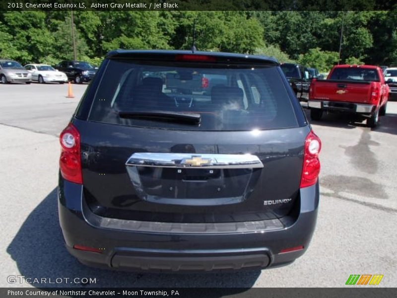 Ashen Gray Metallic / Jet Black 2013 Chevrolet Equinox LS