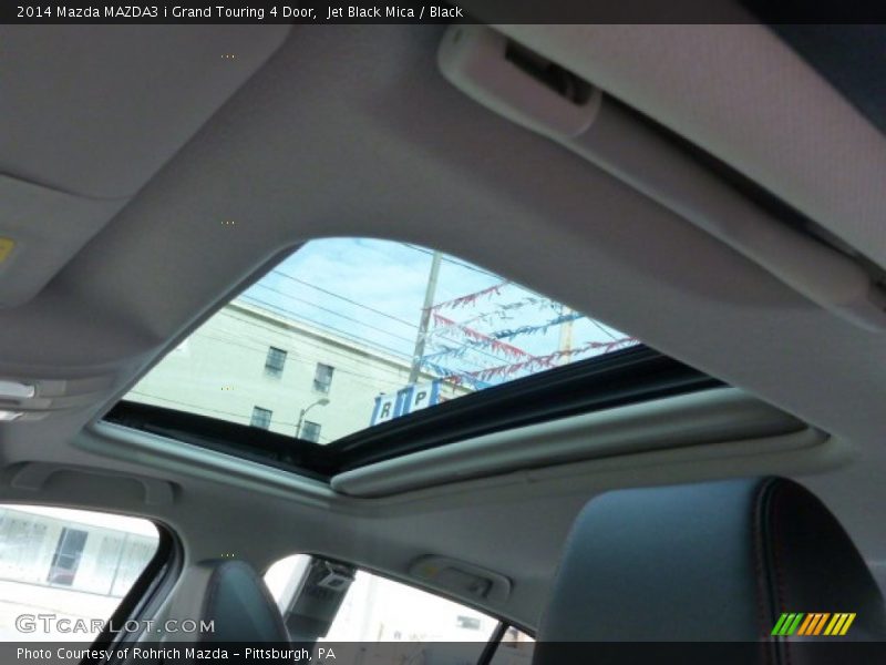 Jet Black Mica / Black 2014 Mazda MAZDA3 i Grand Touring 4 Door