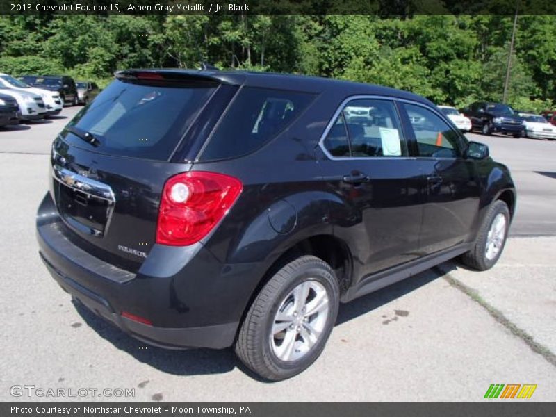 Ashen Gray Metallic / Jet Black 2013 Chevrolet Equinox LS