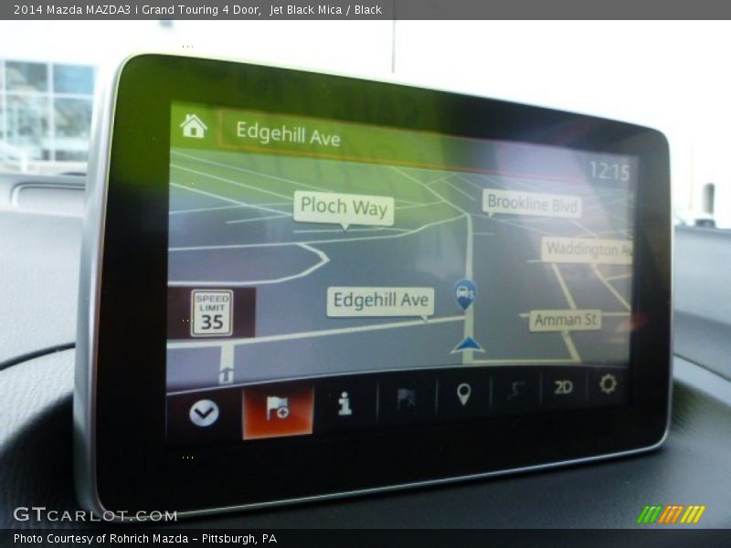 Jet Black Mica / Black 2014 Mazda MAZDA3 i Grand Touring 4 Door