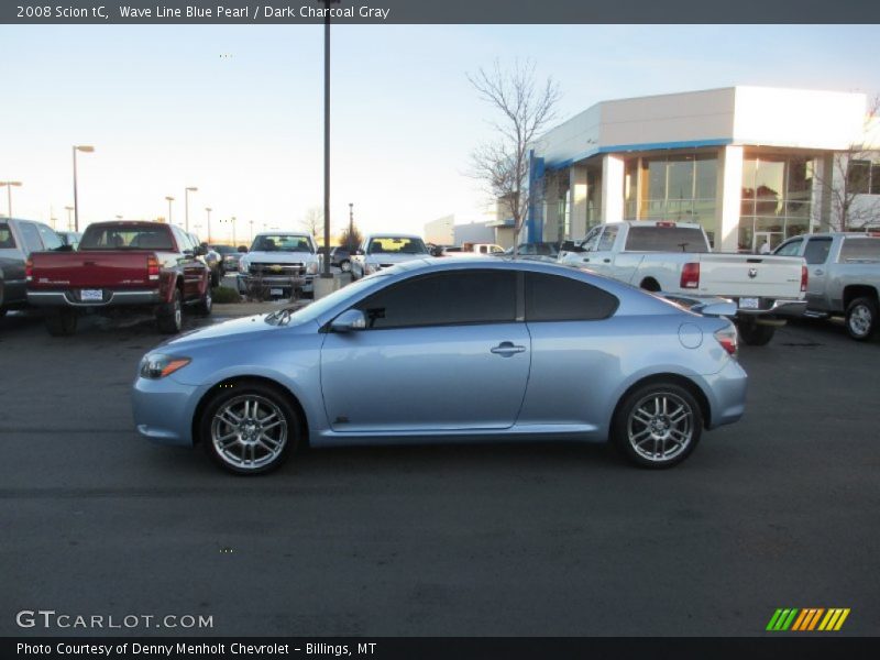 Wave Line Blue Pearl / Dark Charcoal Gray 2008 Scion tC