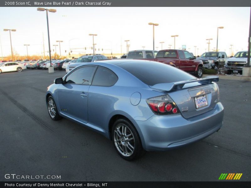 Wave Line Blue Pearl / Dark Charcoal Gray 2008 Scion tC