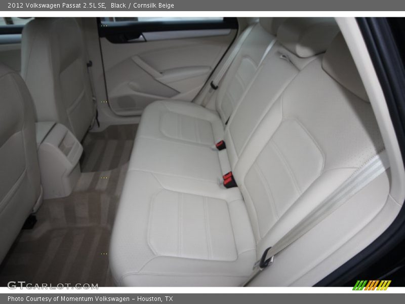 Black / Cornsilk Beige 2012 Volkswagen Passat 2.5L SE