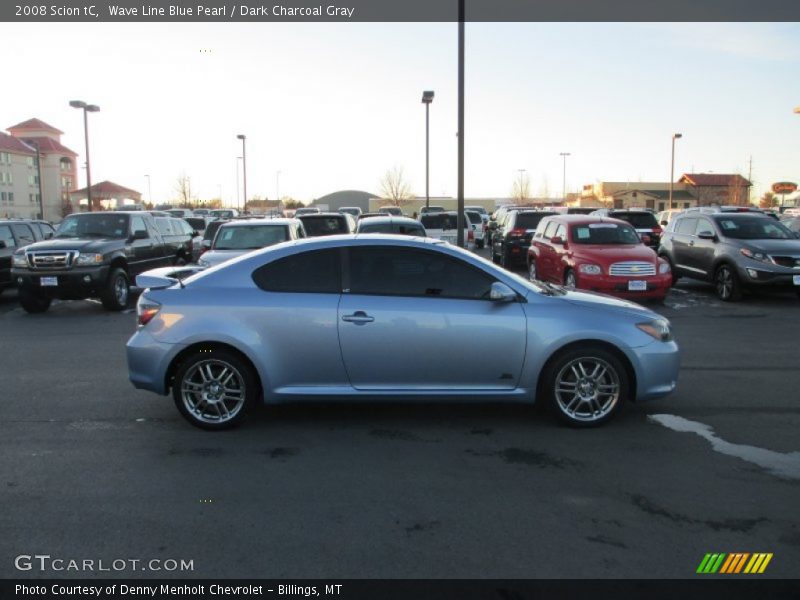 Wave Line Blue Pearl / Dark Charcoal Gray 2008 Scion tC