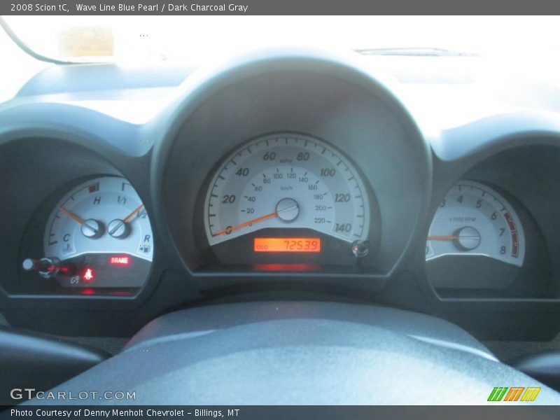 Wave Line Blue Pearl / Dark Charcoal Gray 2008 Scion tC