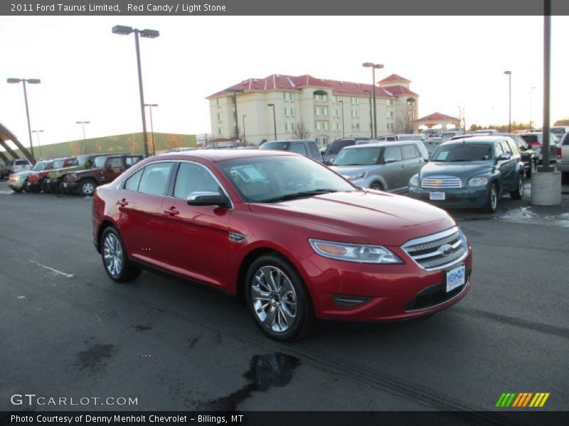 Red Candy / Light Stone 2011 Ford Taurus Limited