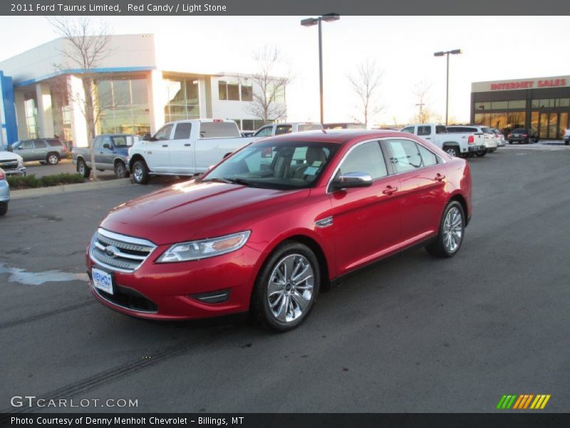 Red Candy / Light Stone 2011 Ford Taurus Limited