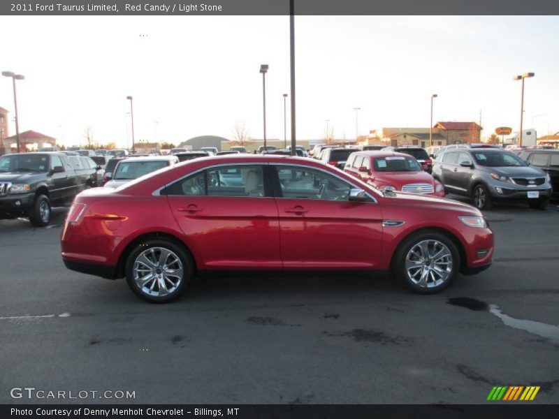 Red Candy / Light Stone 2011 Ford Taurus Limited