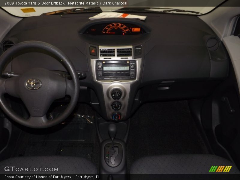 Meteorite Metallic / Dark Charcoal 2009 Toyota Yaris 5 Door Liftback