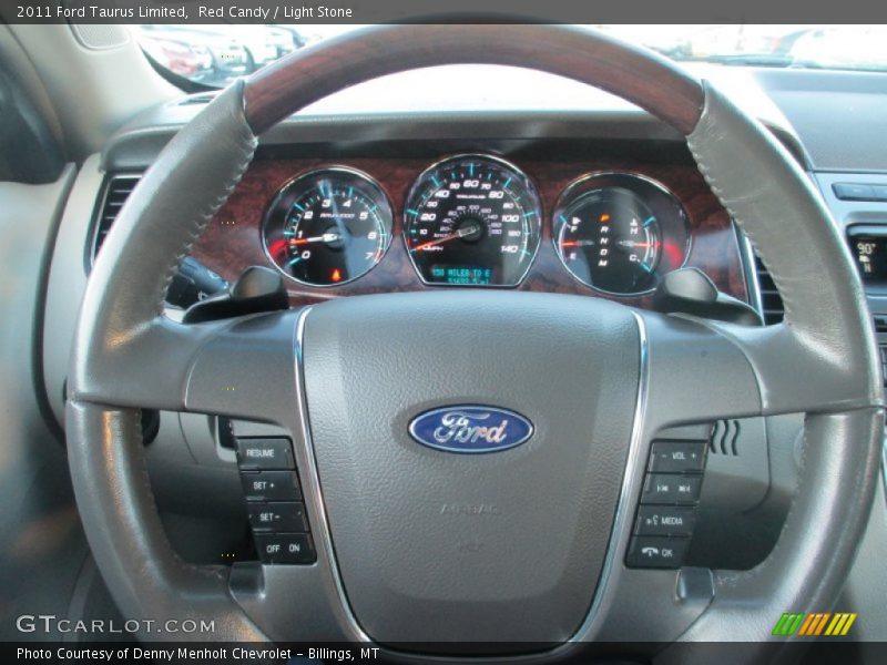 Red Candy / Light Stone 2011 Ford Taurus Limited
