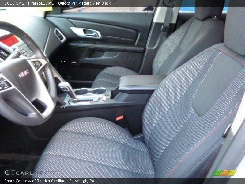Quicksilver Metallic / Jet Black 2011 GMC Terrain SLE AWD