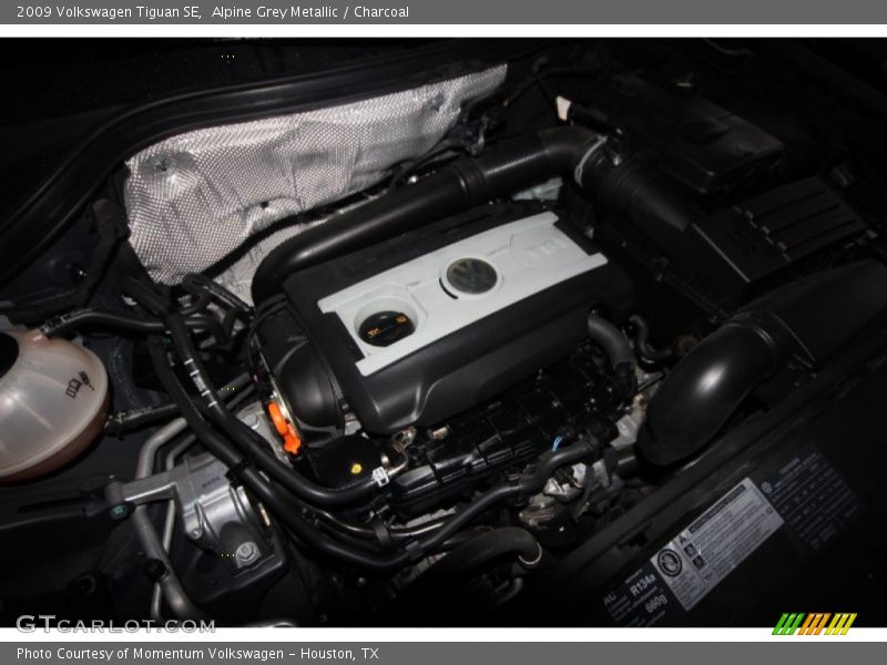 Alpine Grey Metallic / Charcoal 2009 Volkswagen Tiguan SE