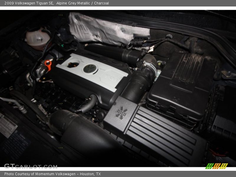 Alpine Grey Metallic / Charcoal 2009 Volkswagen Tiguan SE