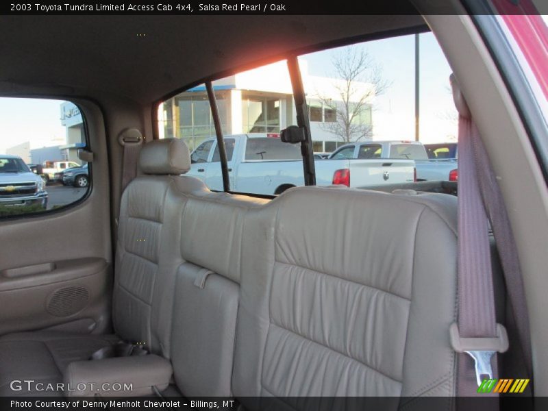 Salsa Red Pearl / Oak 2003 Toyota Tundra Limited Access Cab 4x4