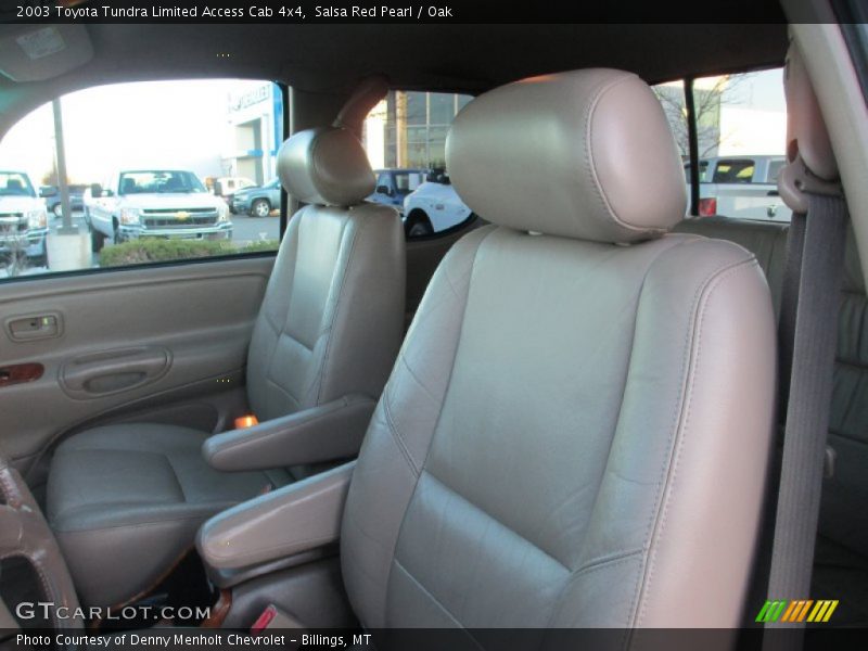 Salsa Red Pearl / Oak 2003 Toyota Tundra Limited Access Cab 4x4