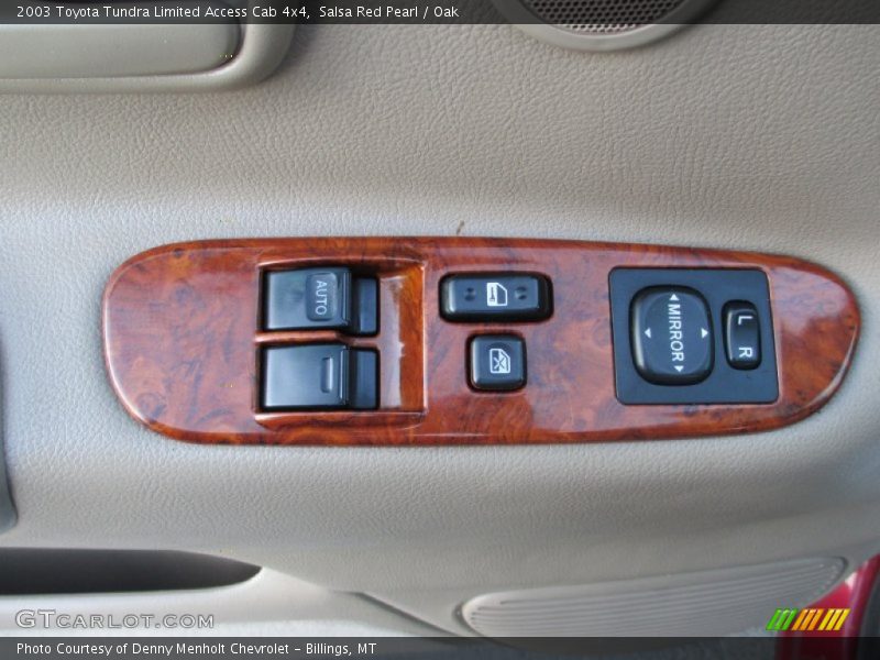 Salsa Red Pearl / Oak 2003 Toyota Tundra Limited Access Cab 4x4