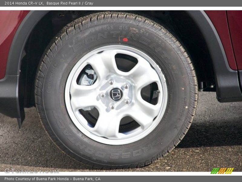 Basque Red Pearl II / Gray 2014 Honda CR-V LX