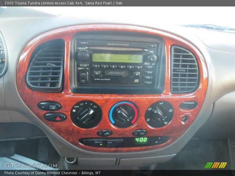 Salsa Red Pearl / Oak 2003 Toyota Tundra Limited Access Cab 4x4