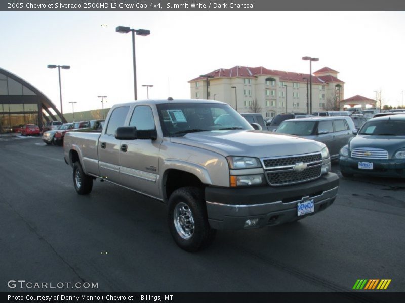 Summit White / Dark Charcoal 2005 Chevrolet Silverado 2500HD LS Crew Cab 4x4
