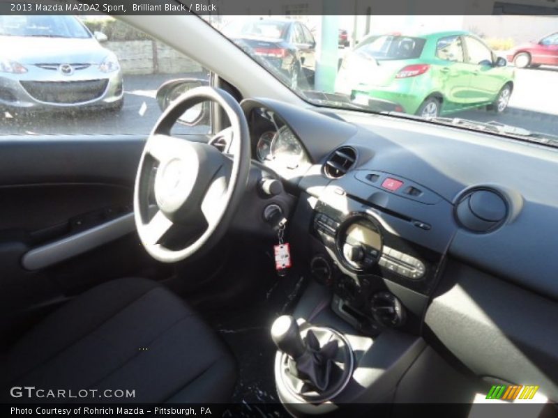 Brilliant Black / Black 2013 Mazda MAZDA2 Sport