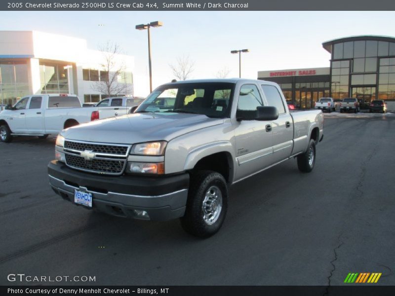 Summit White / Dark Charcoal 2005 Chevrolet Silverado 2500HD LS Crew Cab 4x4