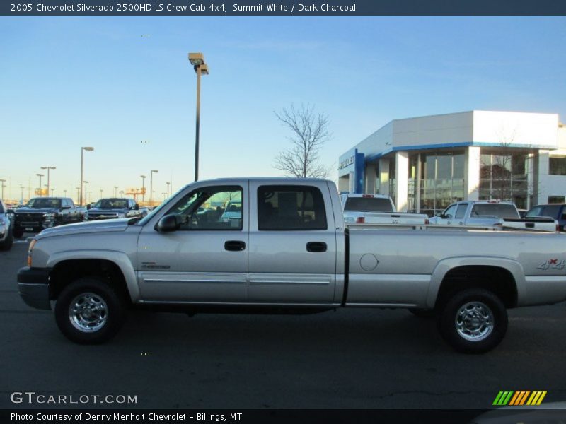 Summit White / Dark Charcoal 2005 Chevrolet Silverado 2500HD LS Crew Cab 4x4