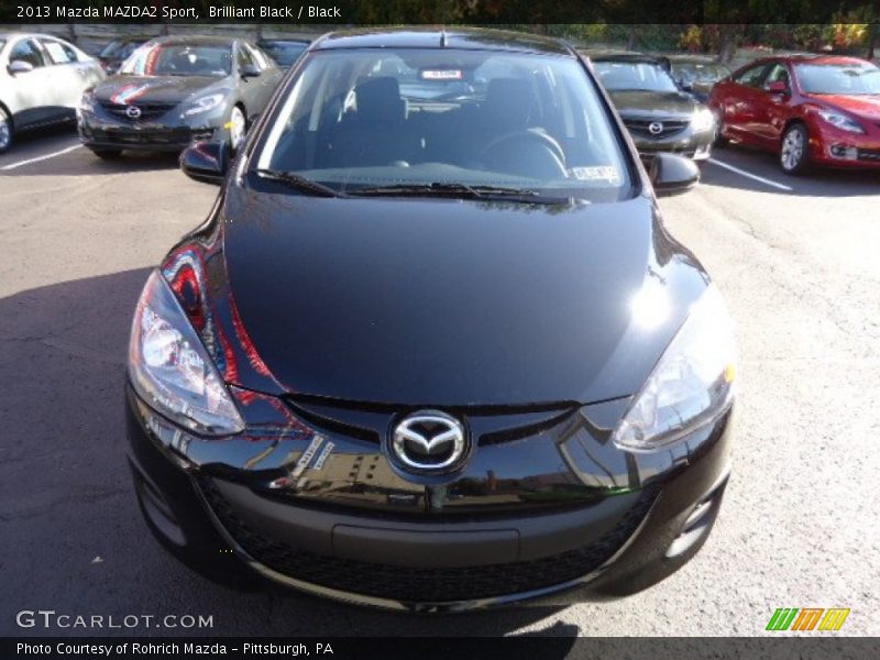Brilliant Black / Black 2013 Mazda MAZDA2 Sport